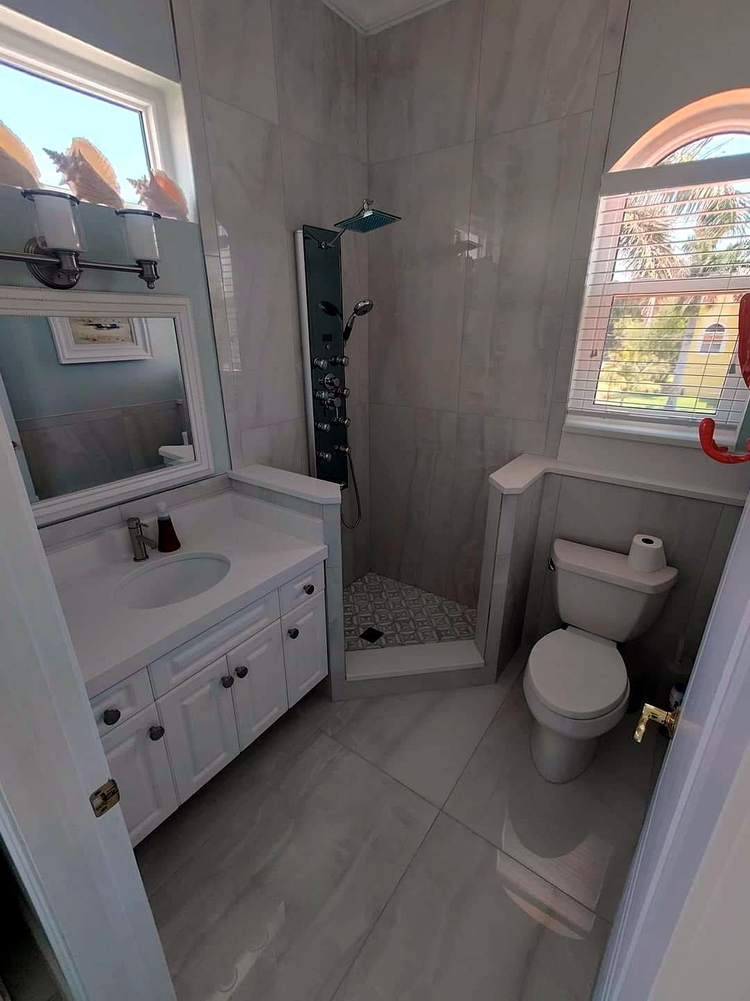 Bathroom remodeling project