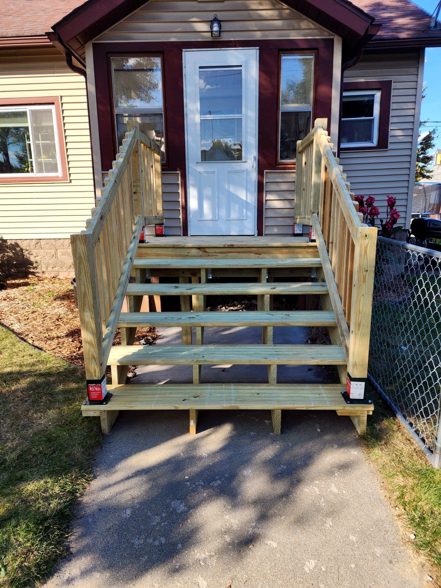 Front entry steps