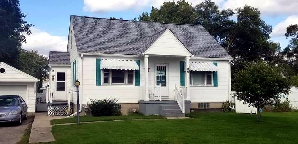 White home exterior